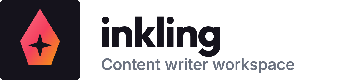 Inkling logo on light
